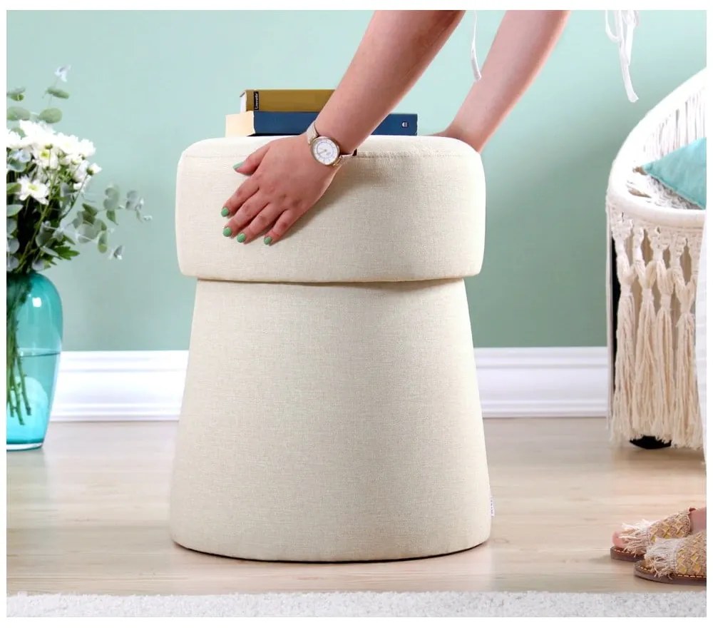 Sgabello crema Beans - Artie