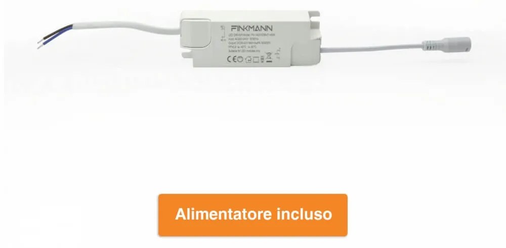 Pannello LED 60x60 40W, IP40, 110lm/W, No Flickering, CLASSE II Colore  Bianco Caldo 2.700K