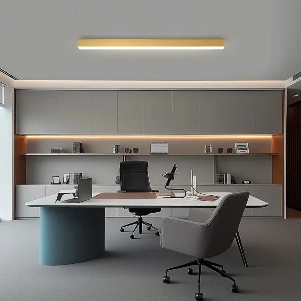 Brilagi - Plafoniera LED dimmerabile SLEEKLINE LED/40W/230V Wi-Fi Tuya oro+telecomando