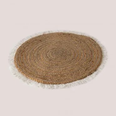 Sottopentola In Juta Naturale Lida Natural & Ø58 Cm - Sklum