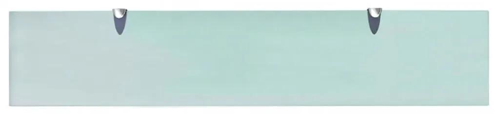 Mensola galleggiante in vetro 100x20 cm 8 mm