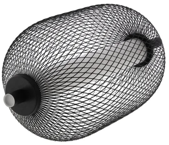 Lampada a sospensione su cavo PUMA LED/10W/230V Ø 15 cm nera