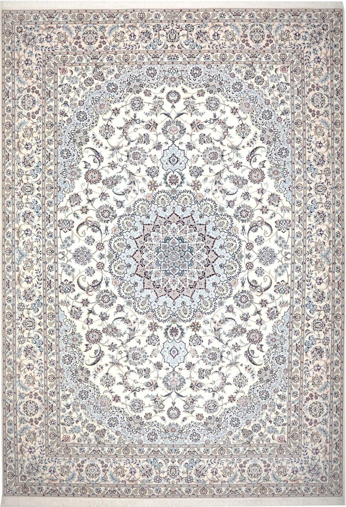 Nain Tappeto persiano 260 x 370 Beige (Iran) Annodato A Mano