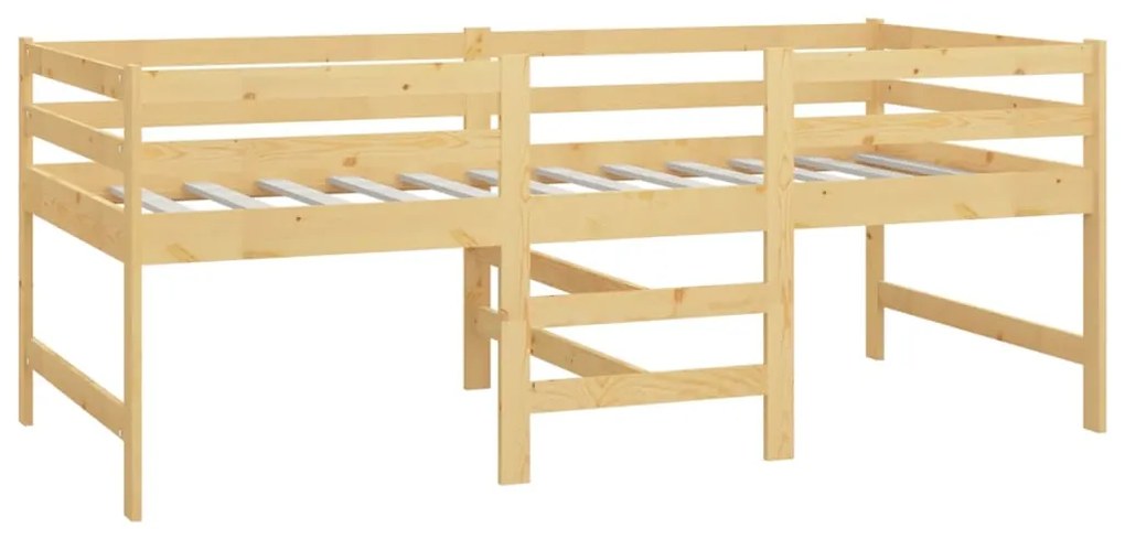 Giroletto 90x200 cm in legno massello di pino