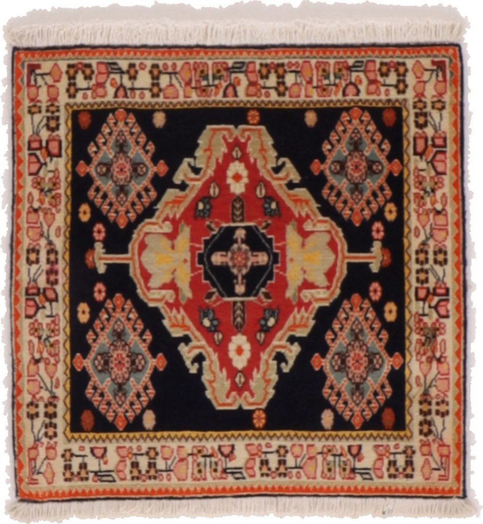 Tappeto persiano 60 x 60 (Iran) Annodato A Mano