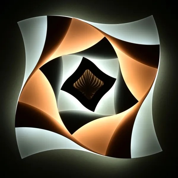 Ecolite WALP7129-3D/LED - Plafoniera LED Dimmerabile INDI LED/70W/230V + tc