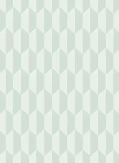 Tapete Petite Tile Icons von Cole & Son - Duck Egg