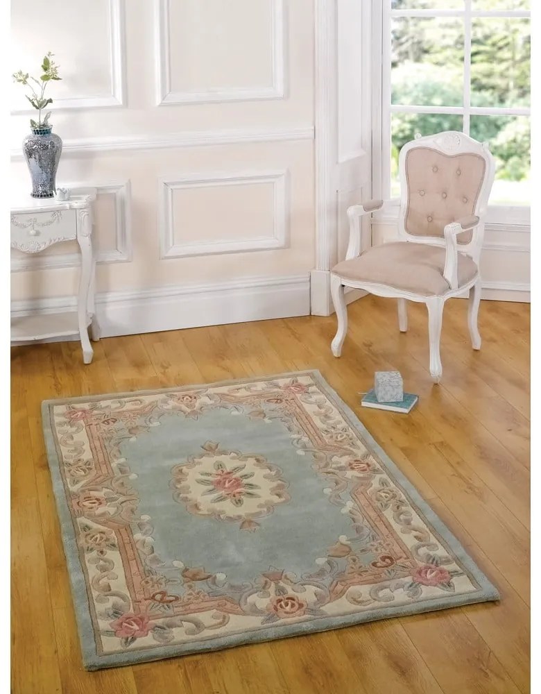 Tappeto in lana verde 120x180 cm Aubusson - Flair Rugs