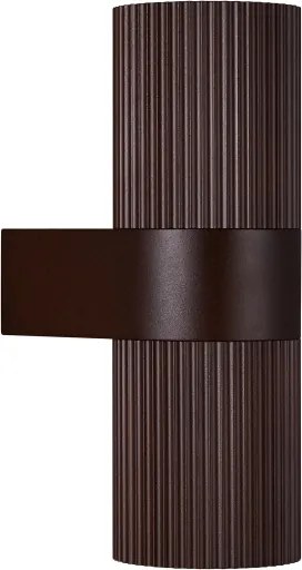 Nordlux - Applique da esterno KYKLOP 2xGU10/25W/230V IP54 marrone