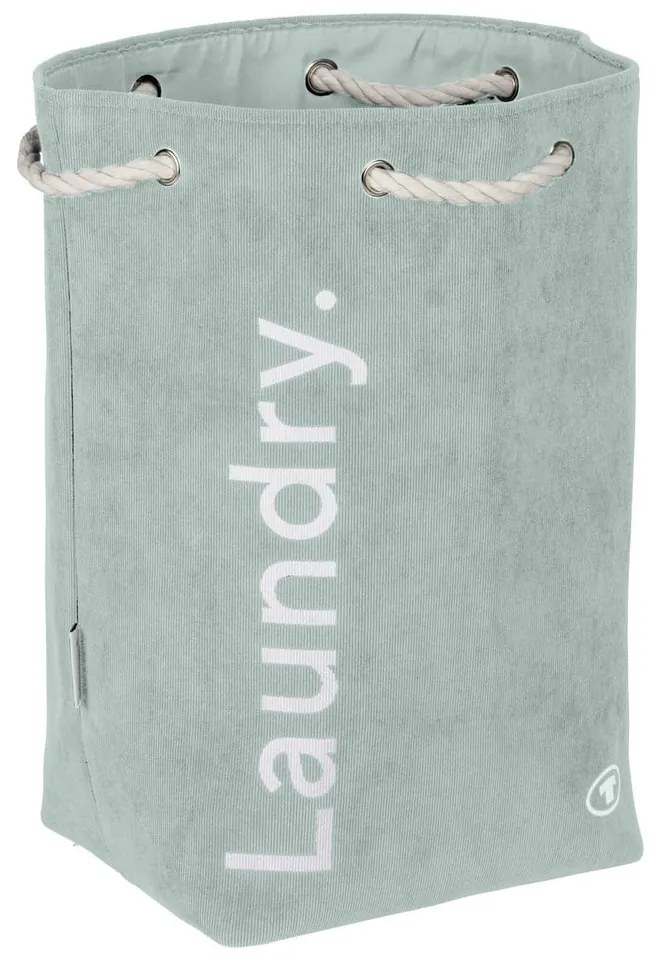 Cesta per il bucato verde chiaro in tessuto 35,5 l Tom Tailor – Wenko