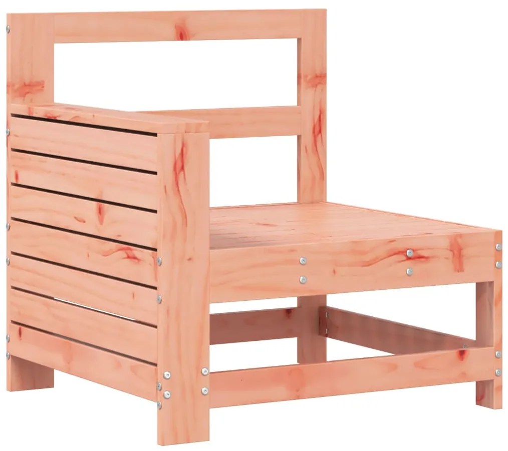 Set divani da giardino 7 pz in legno massello abete douglas