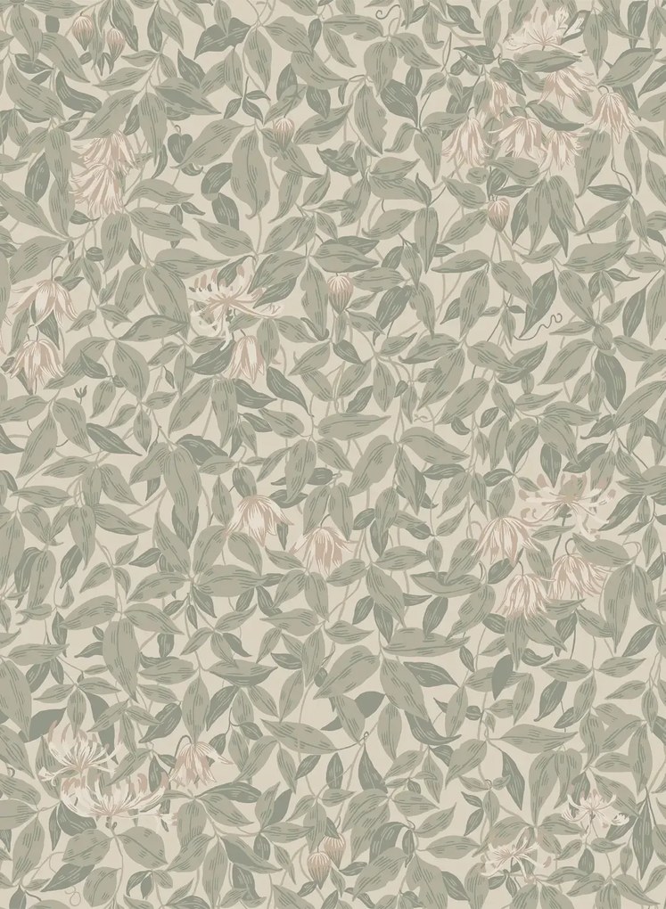 Sandberg Carta da parati Linnea - Garden Green