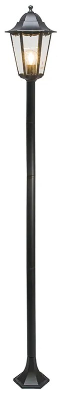 Lampada da terra classica per esterni nera 170 cm IP44 - New Orleans 1