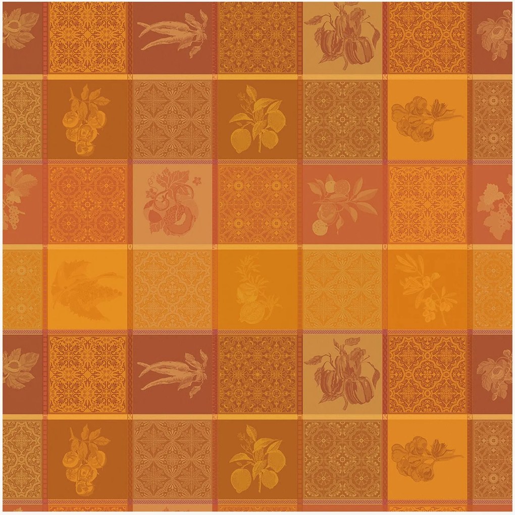 Tovaglia jacquard con rivestimento acrilico Mille Tutti Frutti