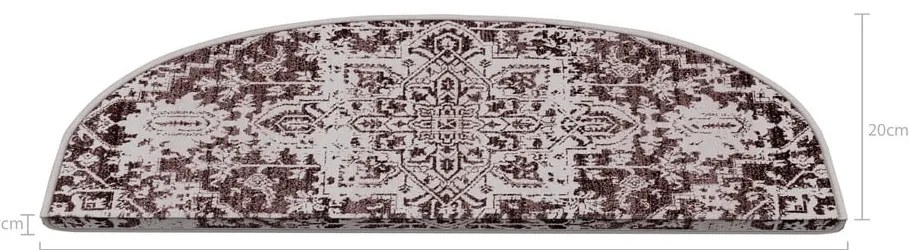 Gradini per scale in set da 16 pezzi 20x65 cm Oriental Era - Vitaus