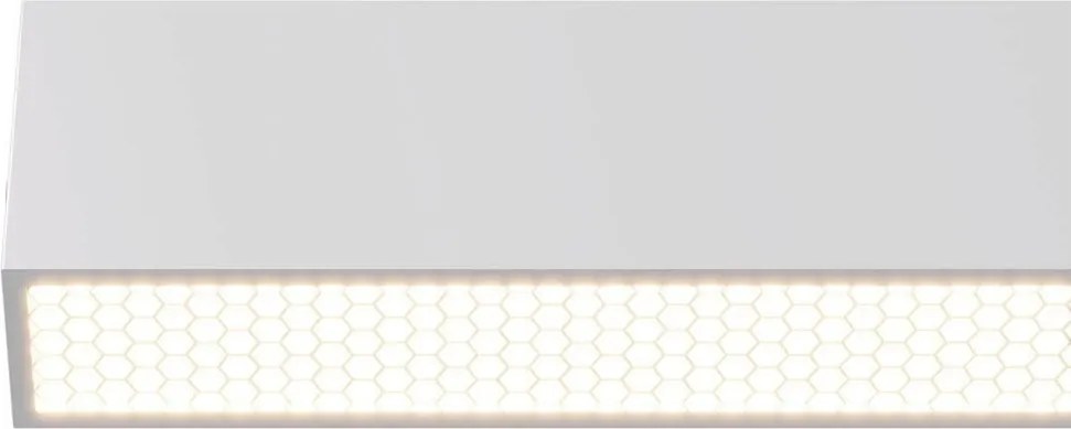 Lampada Lineare LED Sospesa 40W 120 cm con driver Philips Bianca o nera