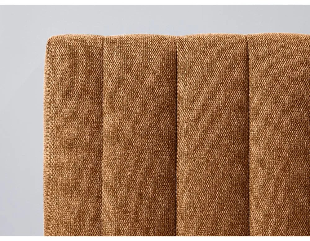 Letto matrimoniale con griglia 160x200 cm in colore rame/naturale Oceane - Bobochic Paris