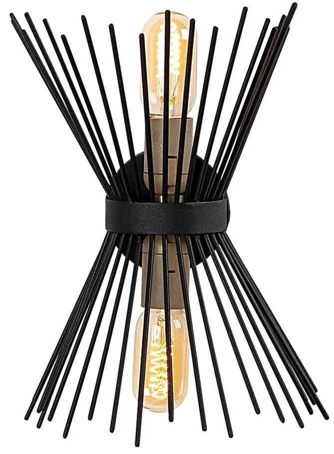 Lampada da parete nera Kirpi – Opviq lights