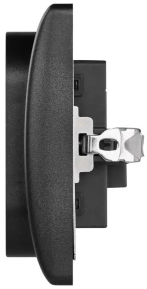 Double home presa 250V/16A antracite