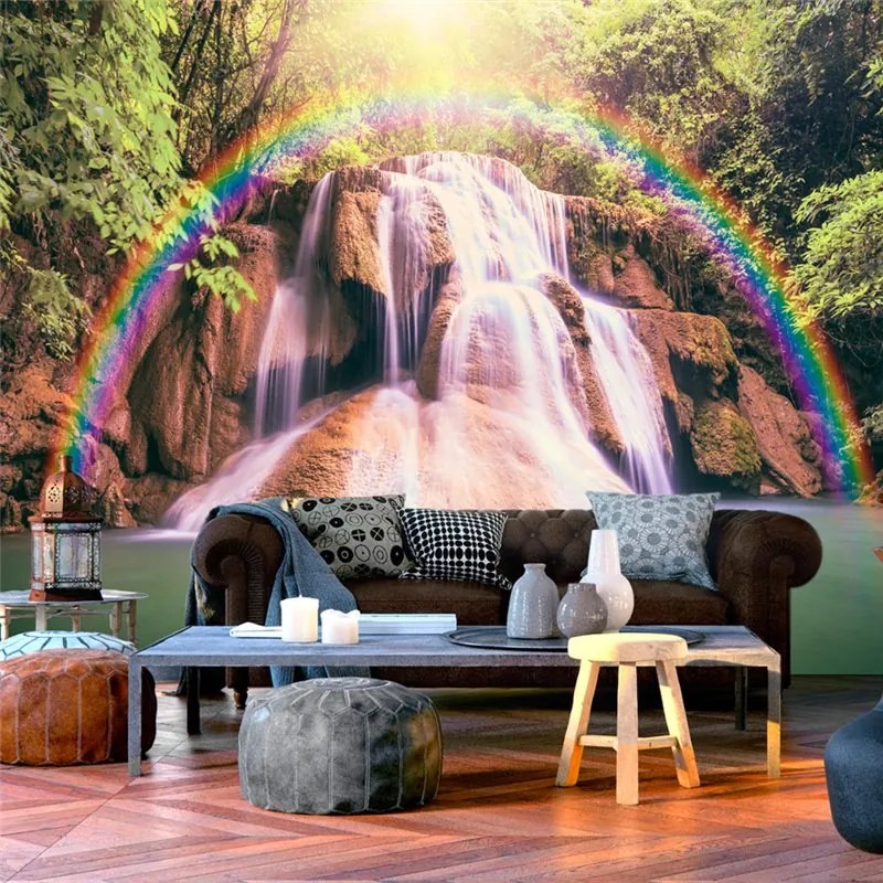 Fotomurale  Magical Waterfall  Colore Marrone, Dimensioni e Misure 300x210