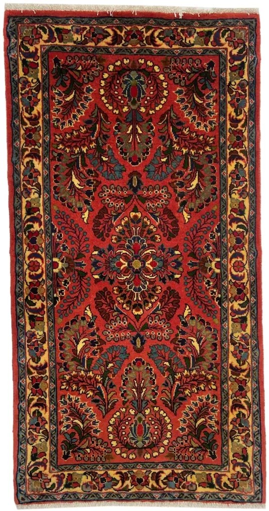 Sarouk Tappeto persiano 130 x 70 (Iran)