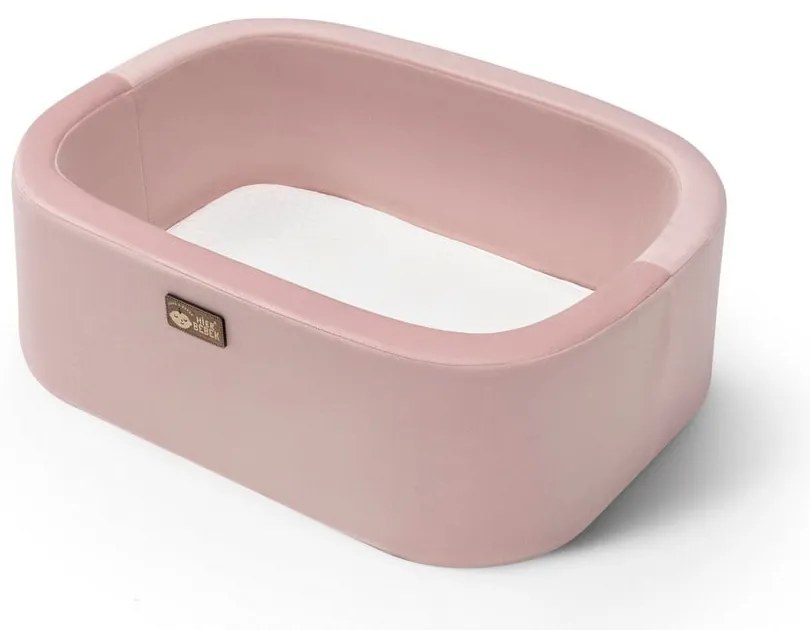 Culla di colore rosa/naturale Hier - Kalune Design
