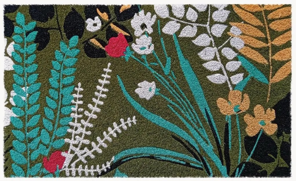 Zerbino in cocco Floral