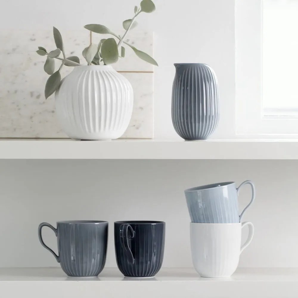 Tazza Hammershoi in porcellana antracite, 330 ml Hammershøi - Kähler Design
