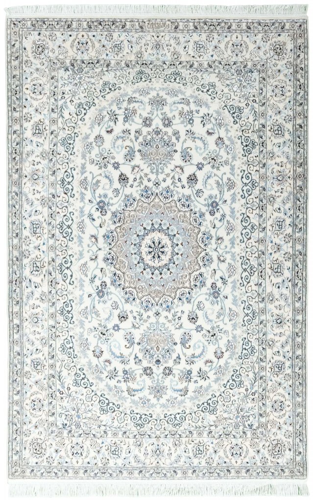 Nain Tappeto 140 x 210 Beige (Iran) Annodato A Mano