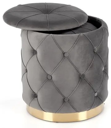 SET 2x Tabacco POLLY diametro 40/44 cm grigio/oro