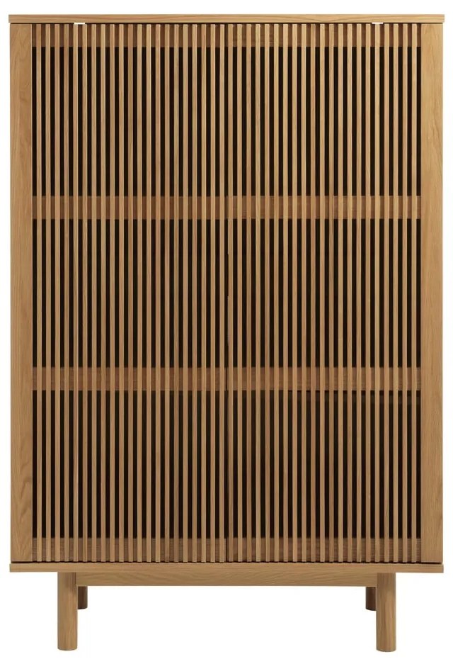 Mobile effetto rovere colore naturale 95x140 cm Tiber - Unique Furniture