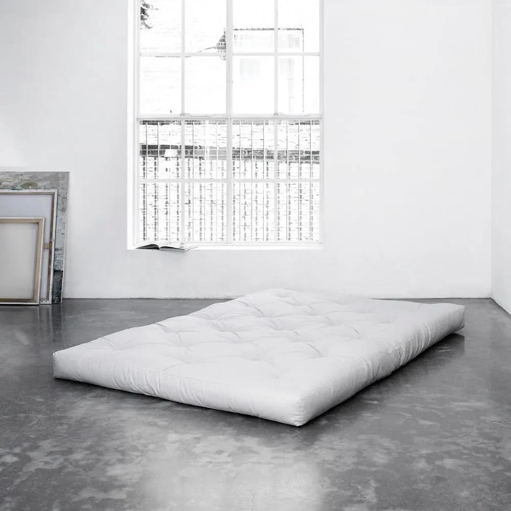 Materasso futon bianco medio rigido 140x200 cm Coco - Karup Design