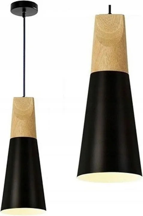 Lampada da soffitto SCANDI B Nero