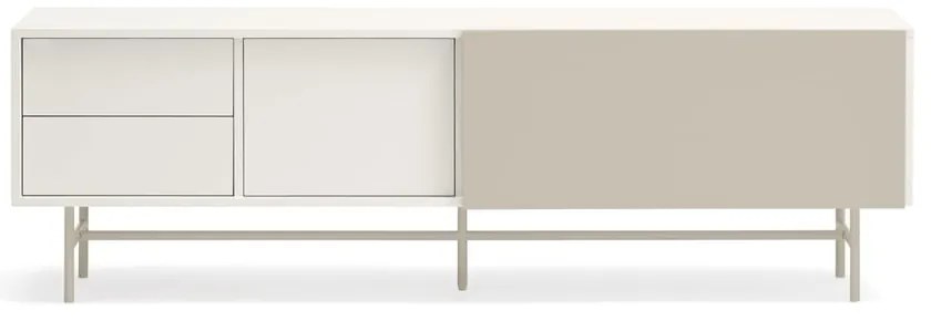 Tavolo TV beige/crema 180x56 cm Nube - Teulat