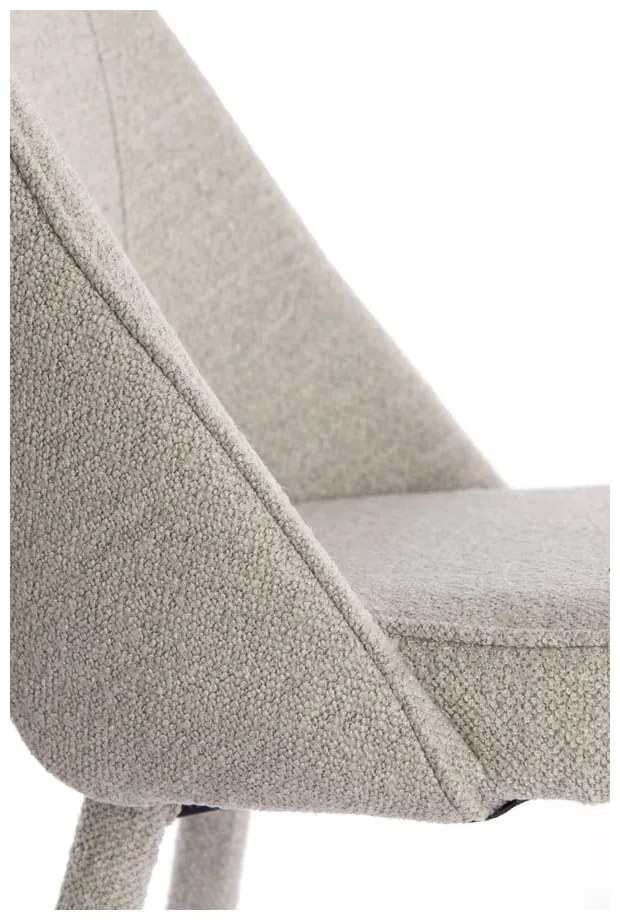 Sedia da pranzo grigio chiaro Djeslin - Light &amp; Living