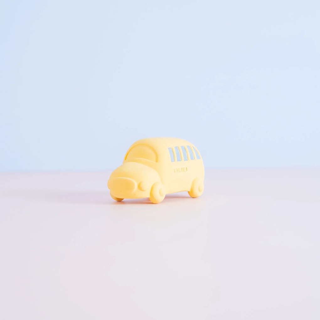 Tikiri – massaggiagengive e sonaglio in gomma naturale – Autobus