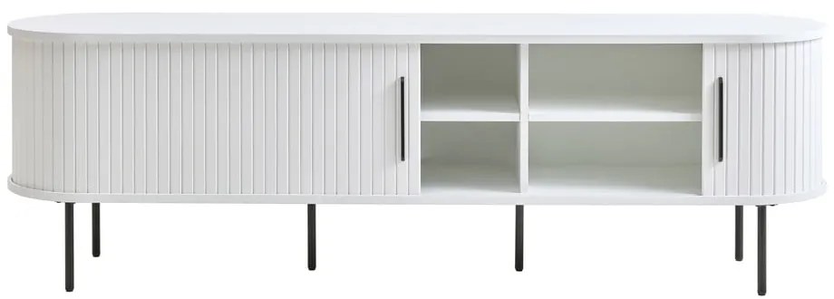 Mobile TV bianco 180x56x45 cm Nola – Unique Furniture