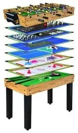 Tavolo multi-gioco 12 in 1 124 x 61 x 81 cm