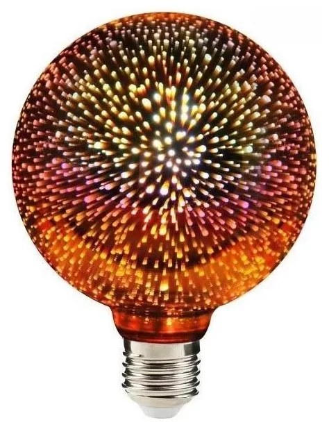 Lampadina LED 3D decorativa E27/4W/230V - Aigostar