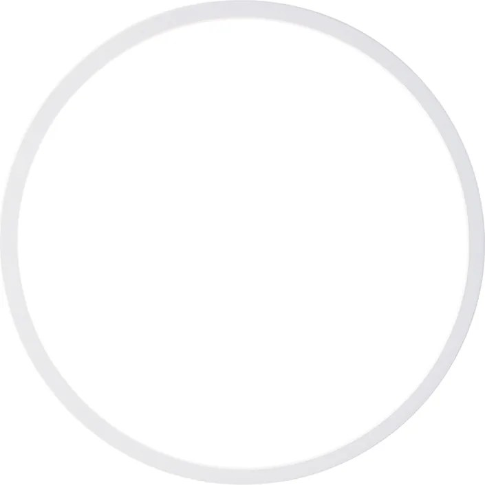 Plafoniera smart bianca 40 cm con LED RGBW IP54 - Siem