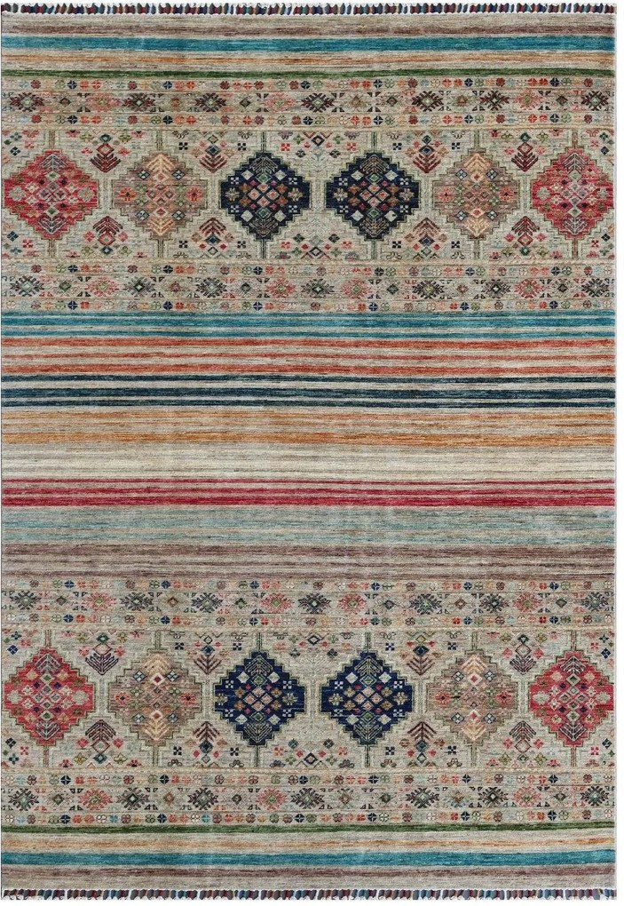 Samarkand Tappeto 240x170 (Pakistan) Annodato A Mano