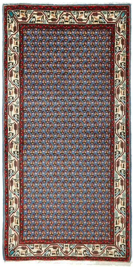 Hamedan Tappeto persiano 130 x 60 (Iran) Annodato A Mano
