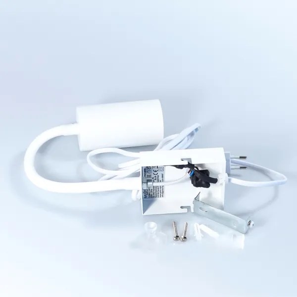 Globo 57911WW - Lampada da parete flessibile ROBBY 1xGU10/25W/230V bianco