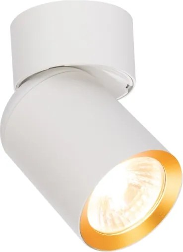 Faretto ANDY 1xGU10/8W/230V bianco/oro