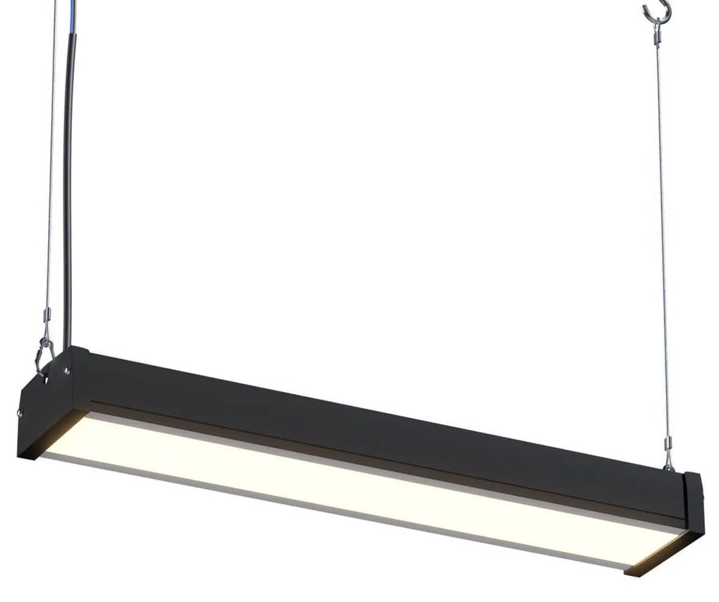 Campana Lineare LED 100W 51cm Sospesa 11.000 lm Colore Bianco Naturale 4.000K