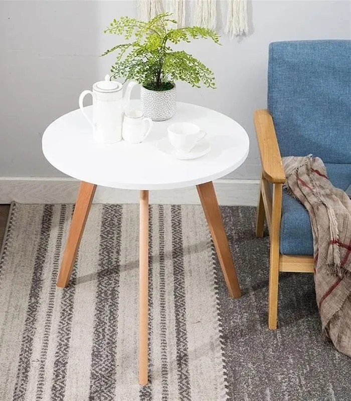 Tavolino in stile scandinavo 40 cm - nero