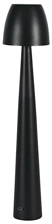 LED Lampada da tavolo touch ricaricabile e dimmerabile LED/3W/5V 3000-6000K nero