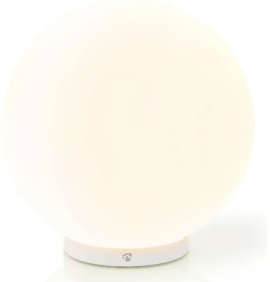 Nedis WIFILM10CWT - Lampada da tavolo LED RGBW dimmerabile SmartLife LED/5W/5V Wi-Fi