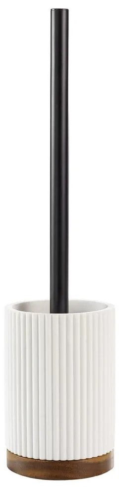 Scopino bianco in poliresina Niagara - douceur d'intérieur