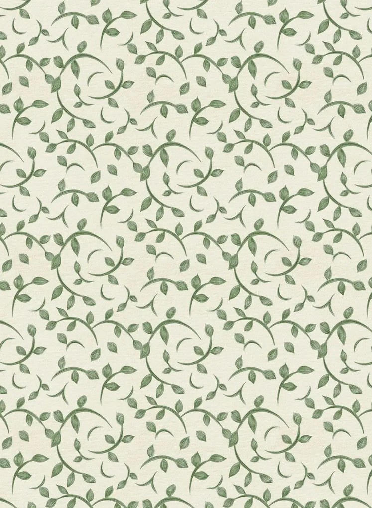 Coordonne Carta da parati Twig - Green